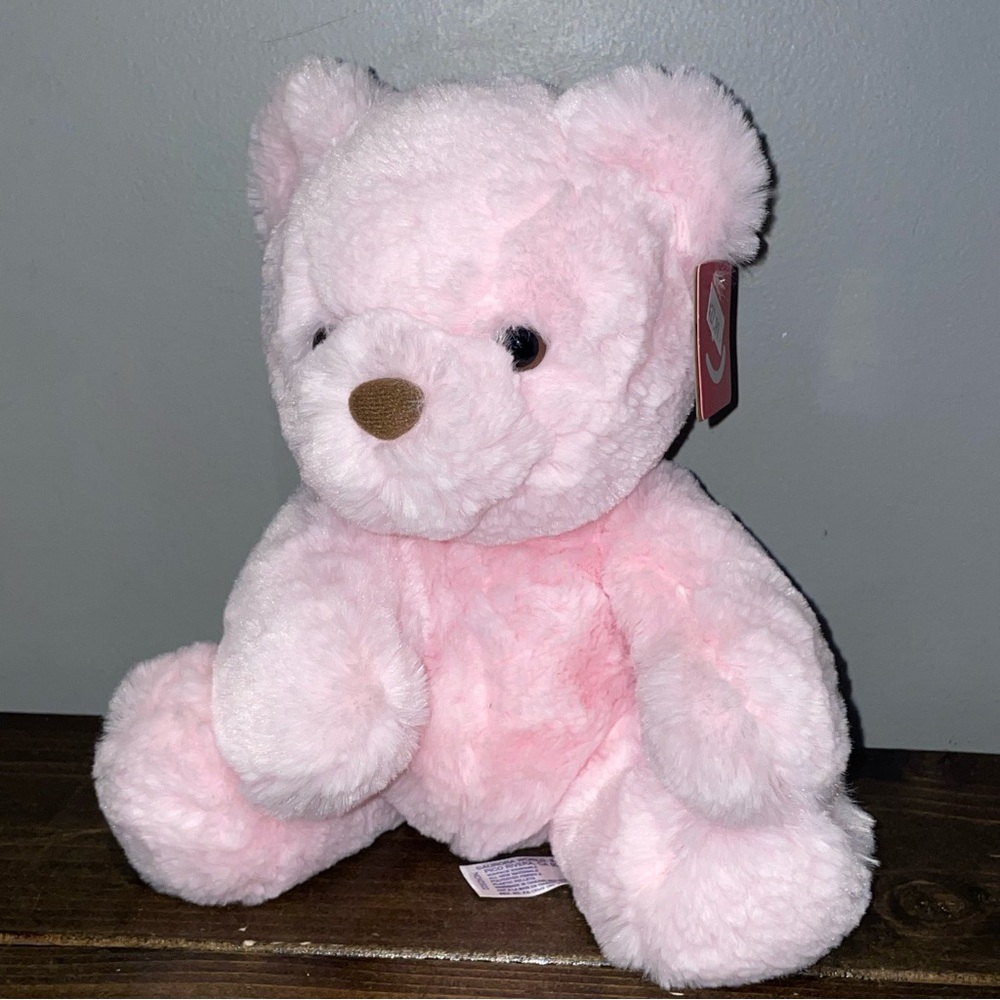 Aurora Bear Gelato Bear Strawberry Snuggly Stuffed Animal soft like jellycat
